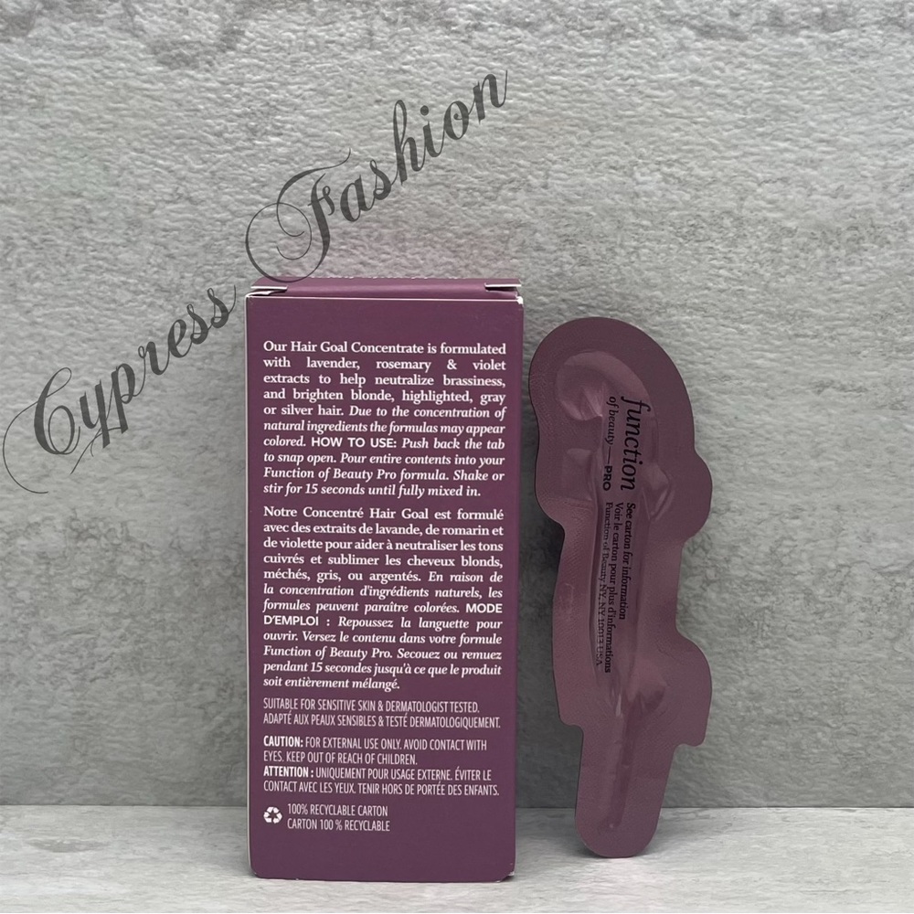 💫 $3 Three Function of Beauty Pro The Blonde Hero Brass Taming Hair Concentrates - Picture 4 of 6